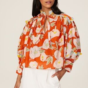 EUC Carolina K Fiore Blouse